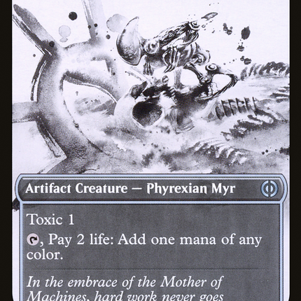 Myr Convert (Showcase) [Phyrexia: All Will Be One]