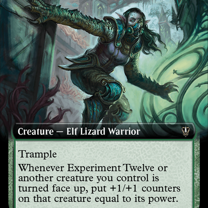 Experiment Twelve (Extended Art) [Murders at Karlov Manor Commander]