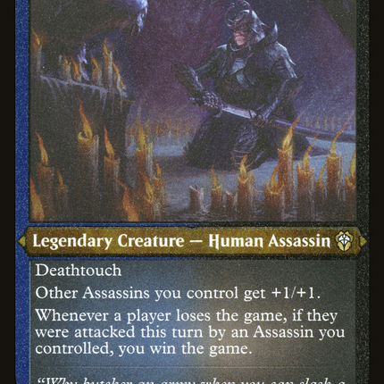 Ramses, Assassin Lord [Dominaria United Commander] Etched Foil