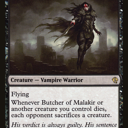 Butcher of Malakir [Duel Decks: Zendikar vs. Eldrazi]