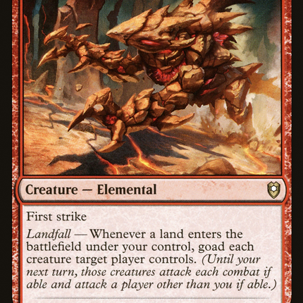 Geode Rager [Commander Legends: Battle for Baldur's Gate]