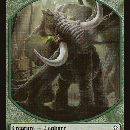 Elephant [Worldwake Tokens]