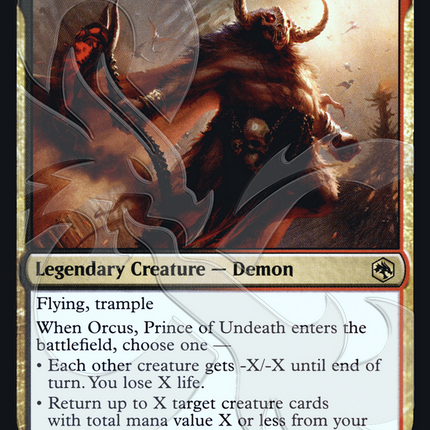 Orcus, Prince of Undeath [Adventures in the Forgotten Realms Promos] Foil