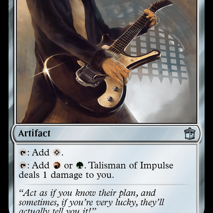 Talisman of Impulse [Doctor Who] Surge Foil