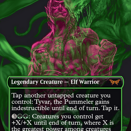 Tyvar, the Pummeler (Borderless) [Duskmourn: House of Horror]