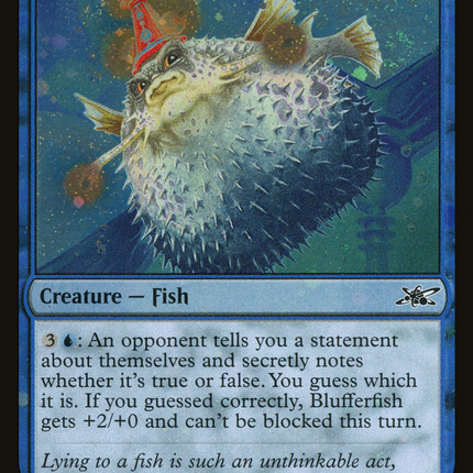 Blufferfish [Unfinity] Galaxy Foil