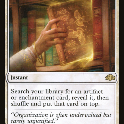 Enlightened Tutor [Dominaria Remastered]