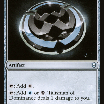 Talisman of Dominance [Commander Legends: Battle for Baldur's Gate]