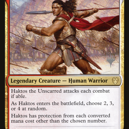 Haktos the Unscarred [Theros Beyond Death Promos]