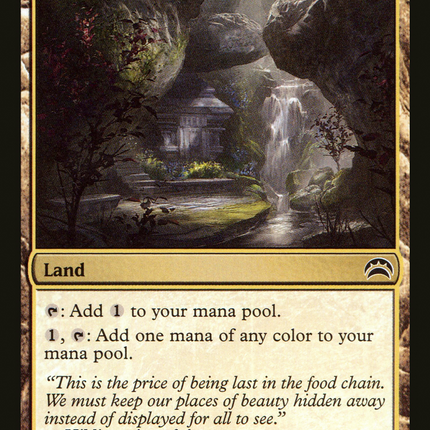 Shimmering Grotto [Planechase 2012] Foil