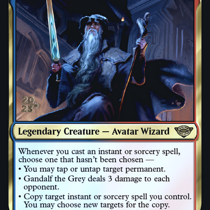 Gandalf the Grey [Tales of Middle-earth Promos] Prerelease Foil
