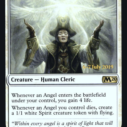 Bishop of Wings [Core Set 2020 Promos] Prerelease Foil