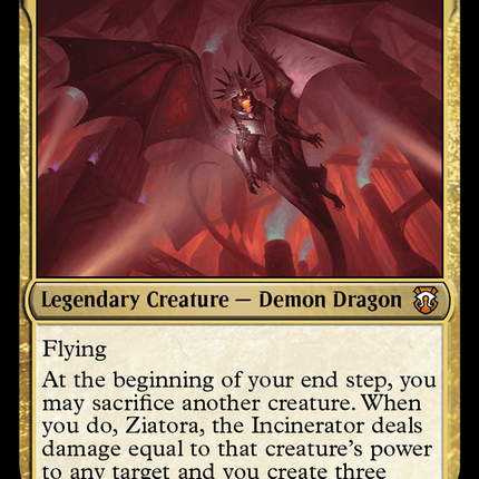 Ziatora, the Incinerator [Modern Horizons 3 Commander]
