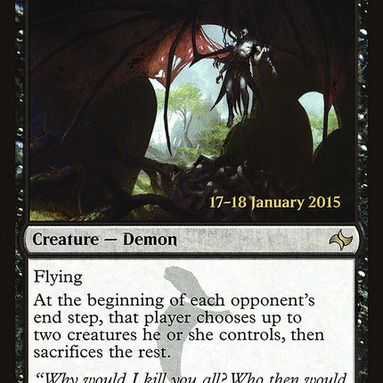 Archfiend of Depravity [Fate Reforged Promos] Prerelease Foil