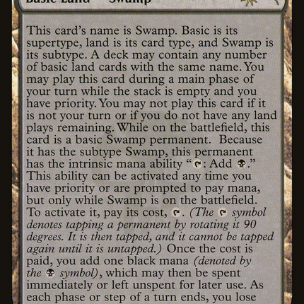 Swamp (256) [Secret Lair Drop]