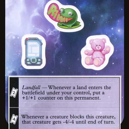 Werewolf Lightning Mage [Unfinity Sticker Sheets]