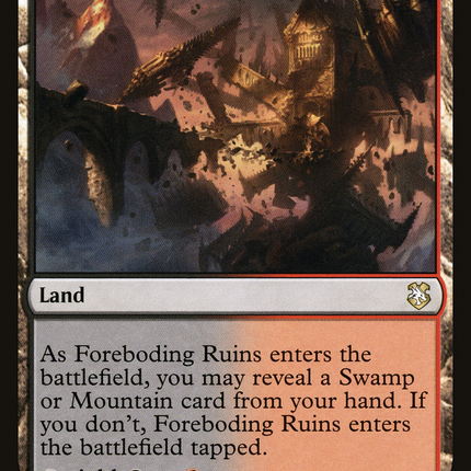 Foreboding Ruins [Forgotten Realms Commander]