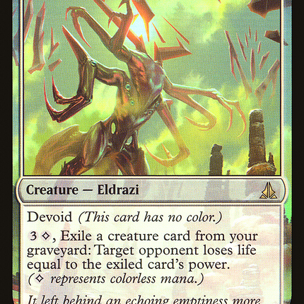 Dread Defiler (devoid) [Oath of the Gatewatch Promos] Foil