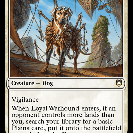 Loyal Warhound [Bloomburrow Commander]