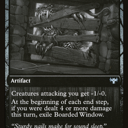 Boarded Window [Innistrad: Double Feature]