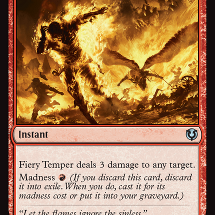 Fiery Temper [Innistrad Remastered]