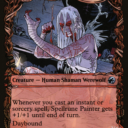 Spellrune Painter // Spellrune Howler (Showcase) [Innistrad: Midnight Hunt]