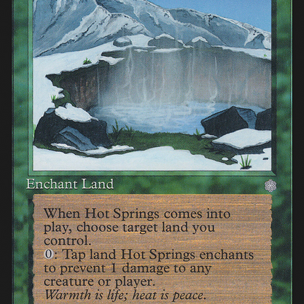 Hot Springs [Ice Age]