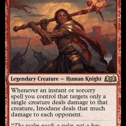 Imodane, the Pyrohammer [Wilds of Eldraine Promos]