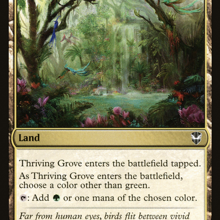 Thriving Grove [New Capenna Commander]