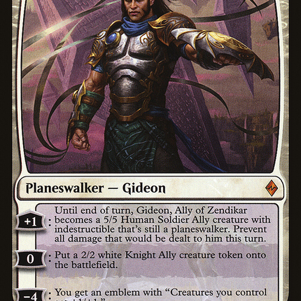 Gideon, Ally of Zendikar [The List]