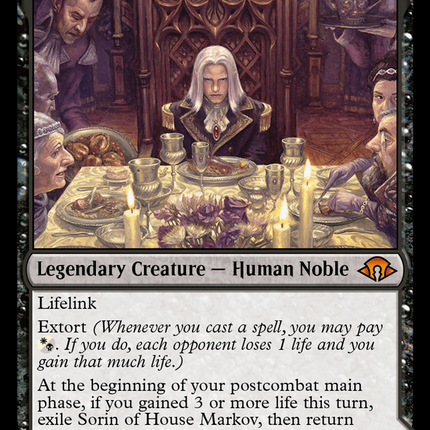 Sorin of House Markov // Sorin, Ravenous Neonate [Modern Horizons 3] Foil