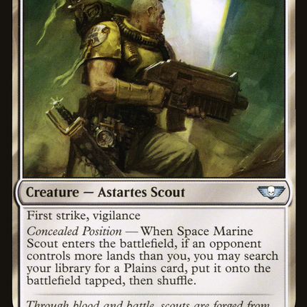 Space Marine Scout [Warhammer 40,000 Commander]
