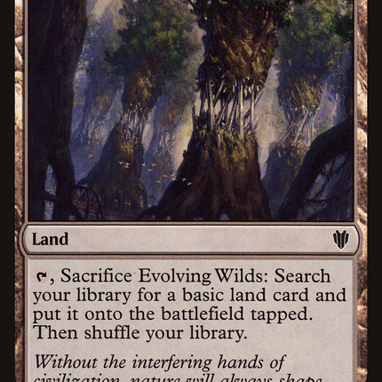 Evolving Wilds [Commander 2017]