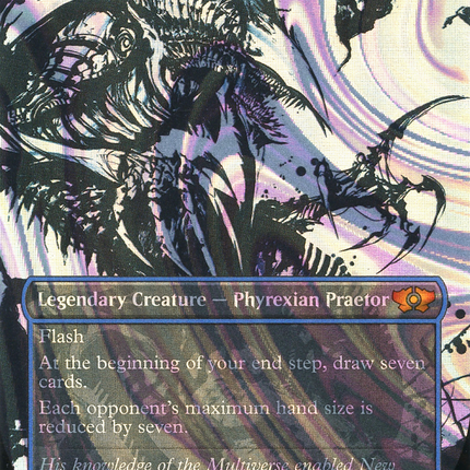Jin-Gitaxias, Core Augur (Showcase) (Borderless) [Multiverse Legends] Halo Foil