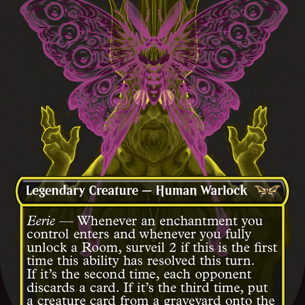 Victor, Valgavoth's Seneschal (Borderless) [Duskmourn: House of Horror] Foil