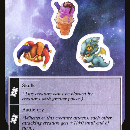 Space Fungus Snickerdoodle [Unfinity Sticker Sheets]