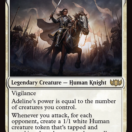 Adeline, Resplendent Cathar [Commander: Tarkir: Dragonstorm]