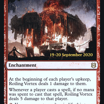 Roiling Vortex [Zendikar Rising Promos] Prerelease Foil