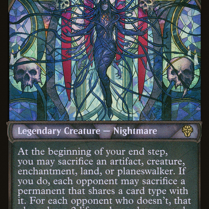 Braids, Arisen Nightmare (Showcase) [Dominaria United] Textured Foil