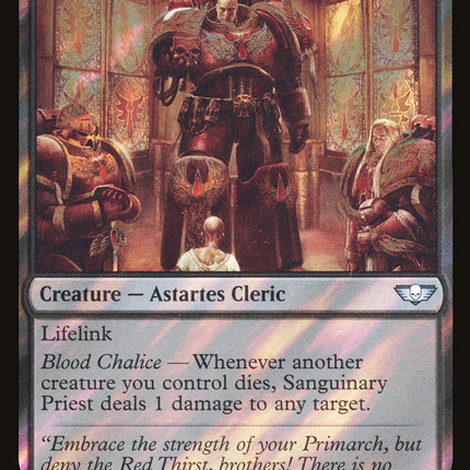 Sanguinary Priest [Warhammer 40,000 Commander] Surge Foil