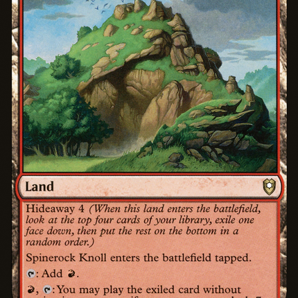 Spinerock Knoll [Commander Legends: Battle for Baldur's Gate]