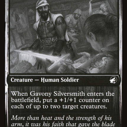 Gavony Silversmith [Innistrad: Double Feature]