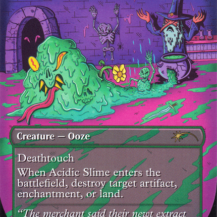 Acidic Slime (Borderless) [Secret Lair Drop]