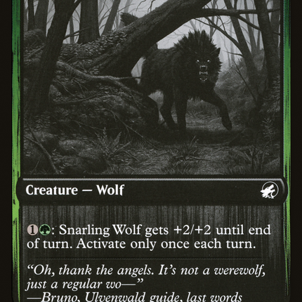 Snarling Wolf [Innistrad: Double Feature]