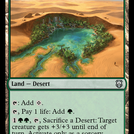 Hashep Oasis [Modern Horizons 3 Commander] Foil