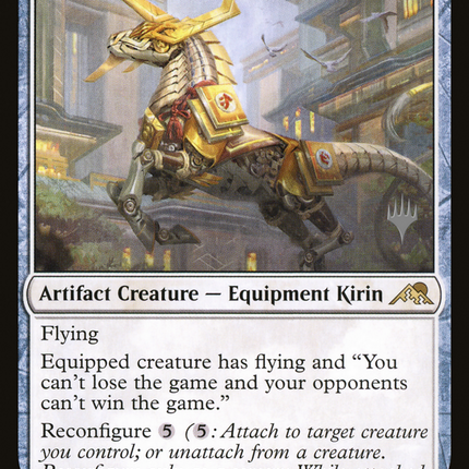 Cloudsteel Kirin [Kamigawa: Neon Dynasty Promos]