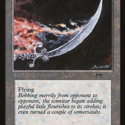 Dancing Scimitar [Arabian Nights]