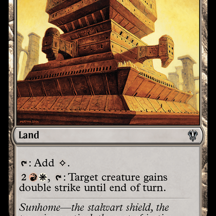 Sunhome, Fortress of the Legion [Murders at Karlov Manor Commander]