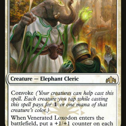 Venerated Loxodon [Guilds of Ravnica Promos]