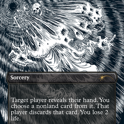 Thoughtseize (Borderless) [Secret Lair Drop]